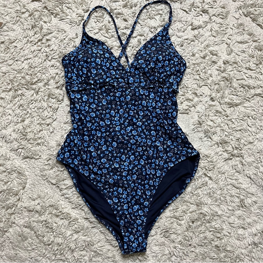 Old Navy floral one piece swimsuit
